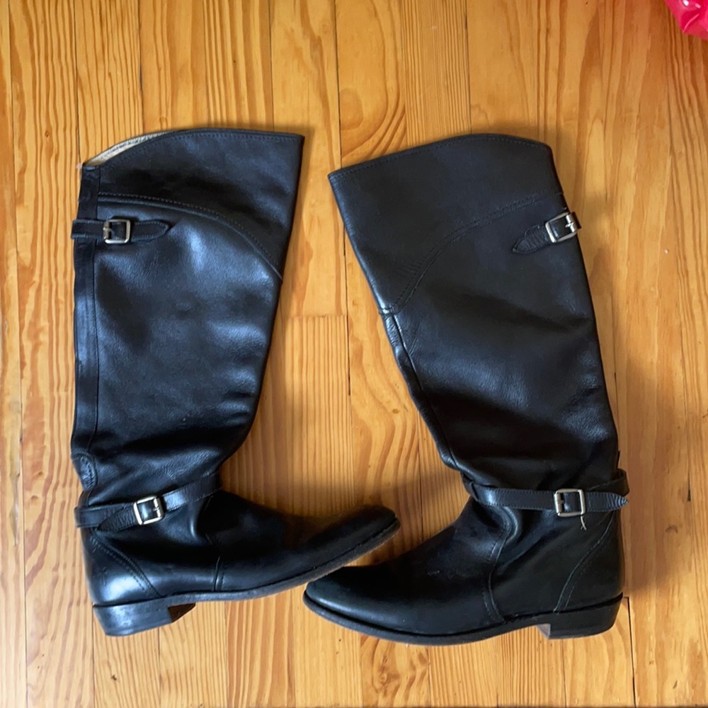 Black Frye boots